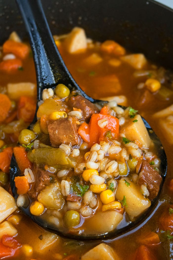 One-Pot Beef Barley Soup: Master Deep Flavors & Chewy Barley